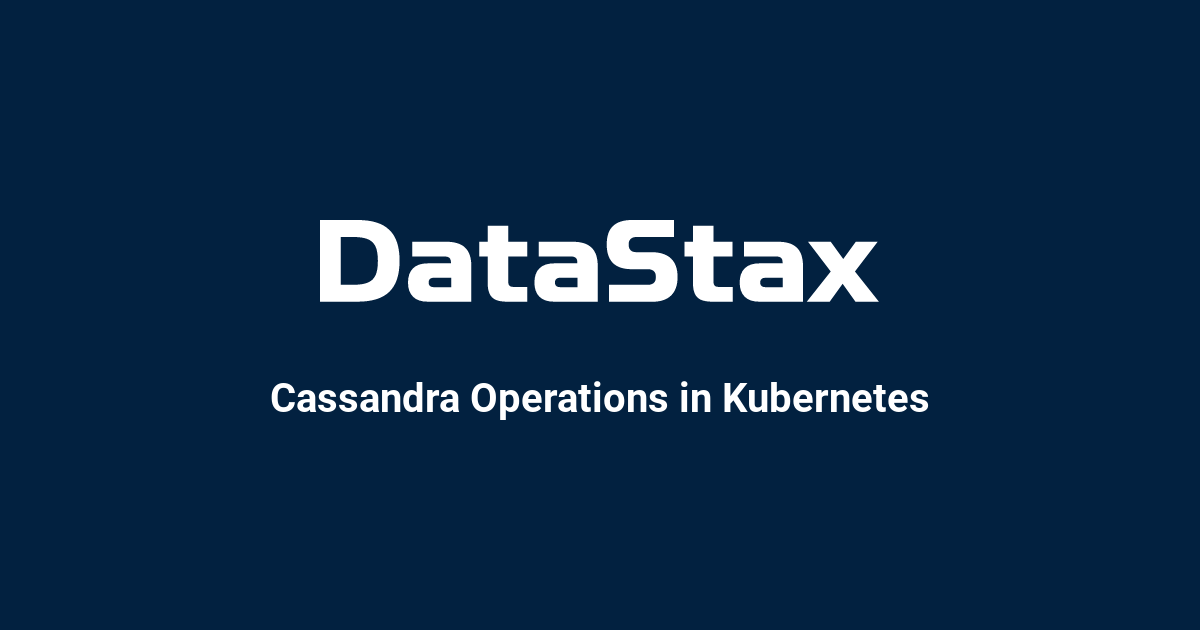 Cassandra Operations in DataStax